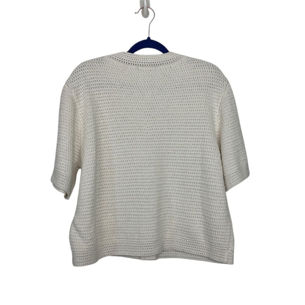 Ann Taylor Textured Sweater Jacket NEW - Picture 5 of 9